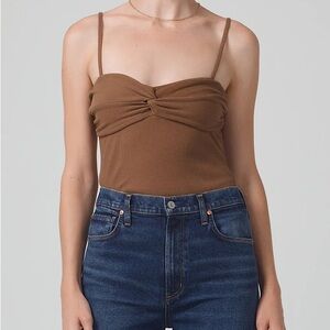 CITIZENS OF HUMANITY Emi Cami in Malt Ball